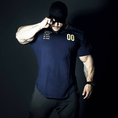 Camiseta deportiva ajustada de cuello redondo - Image 2