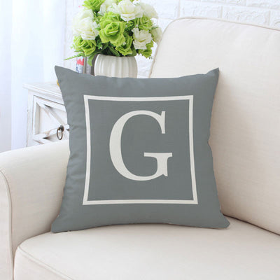 Funda de Almohada con Abecedario Inglés Impreso - Image 6