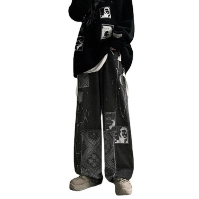 Pantalones Vaqueros Vintage Lavados Efecto Desgastado Unisex - Image 11
