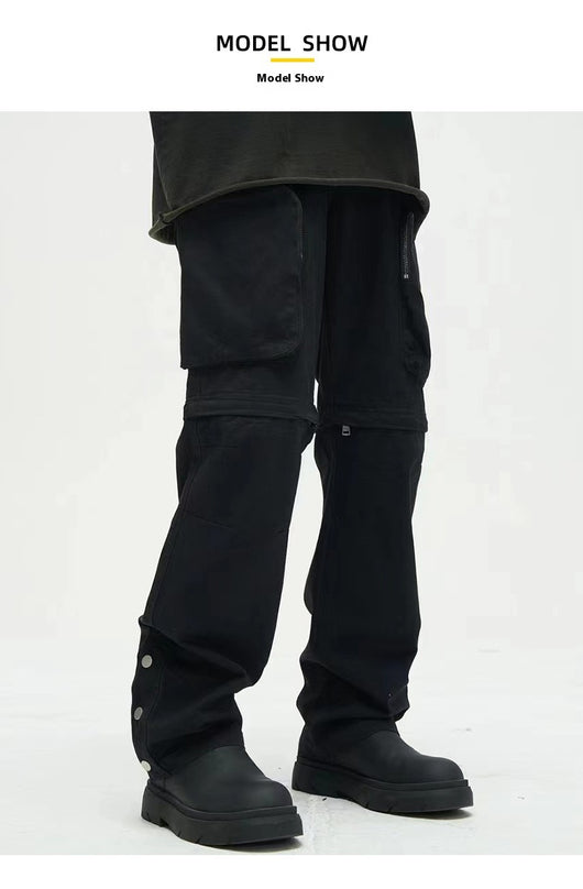 Pantalones Casuales Holgados con Bolsillos Grandes para Hombre - Image 12