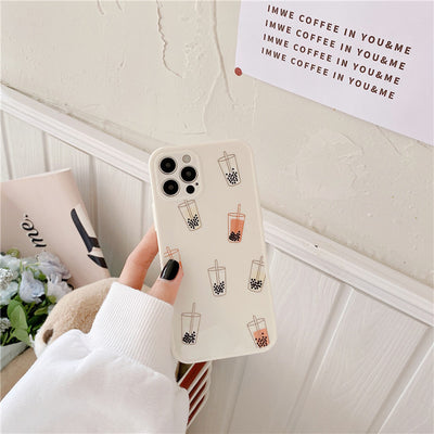 Funda para Celular con Diseño de Té con Leche Creativo y Moderno - Image 6