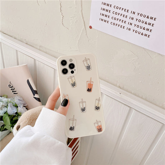 Funda para Celular con Diseño de Té con Leche Creativo y Moderno - Image 6