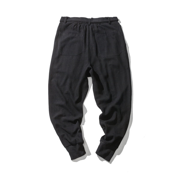 Pantalones de Algodón y Lino Japonés