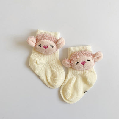 Calcetines de Algodón con Dibujos Animados - Estilo Muñeco - Image 40