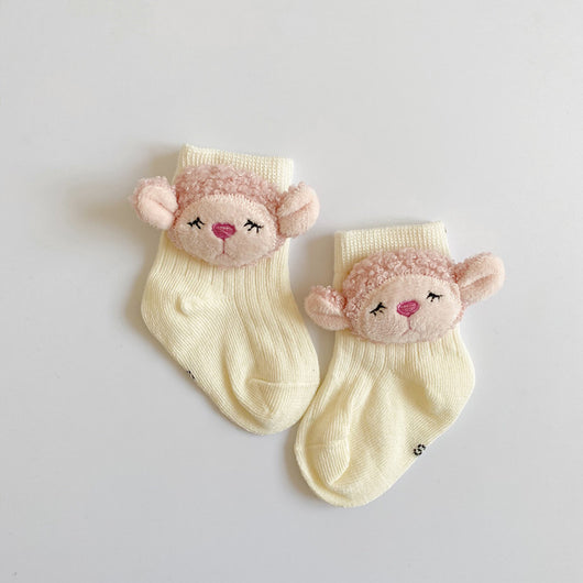 Calcetines de Algodón con Dibujos Animados - Estilo Muñeco - Image 40