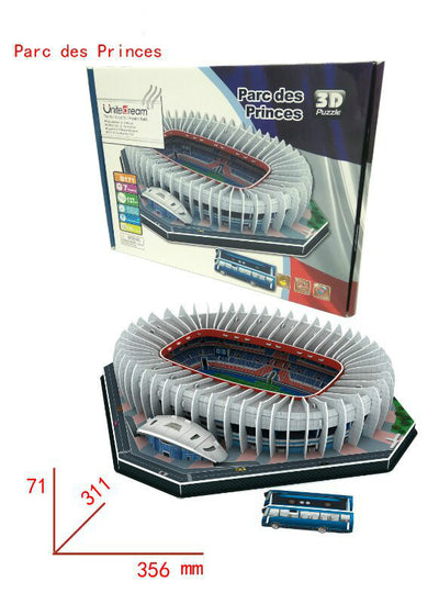 Rompecabezas 3D Estadio de Fútbol Europeo - Modelo de Construcción DIY - Image 19