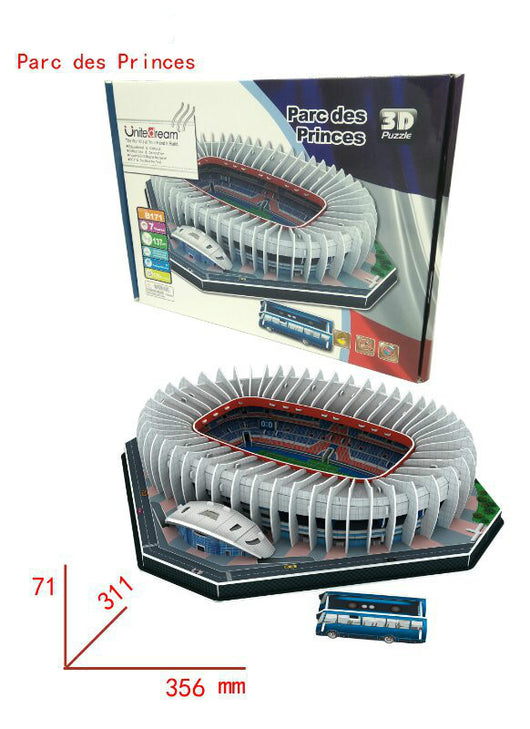 Rompecabezas 3D Estadio de Fútbol Europeo - Modelo de Construcción DIY - Image 19