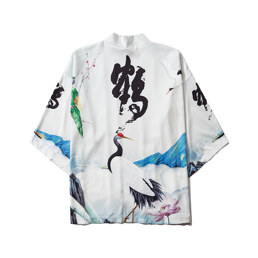 Kimono de tres cuartos versátil y elegante - Image 16