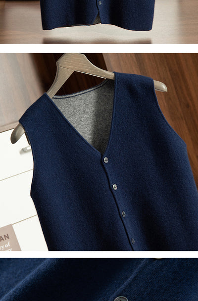 Chaleco de Punto Premium Cuello V para Hombre - Image 17