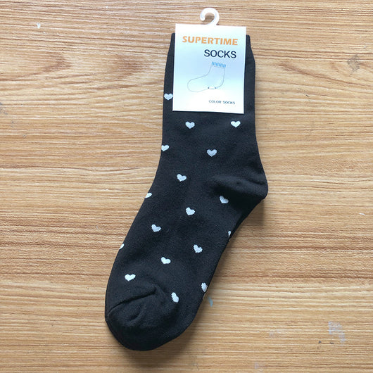 Calcetines de Algodón Estilo Universitario Love Pequeños - Image 6