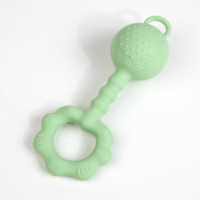 Sonajero Mordedor de Silicona con Sonido - Juguete Sensorial para Bebés - Image 7