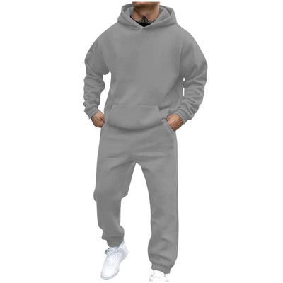 Conjunto Hoodie Oversized de Felpa Suave para Hombre y Mujer - Image 2