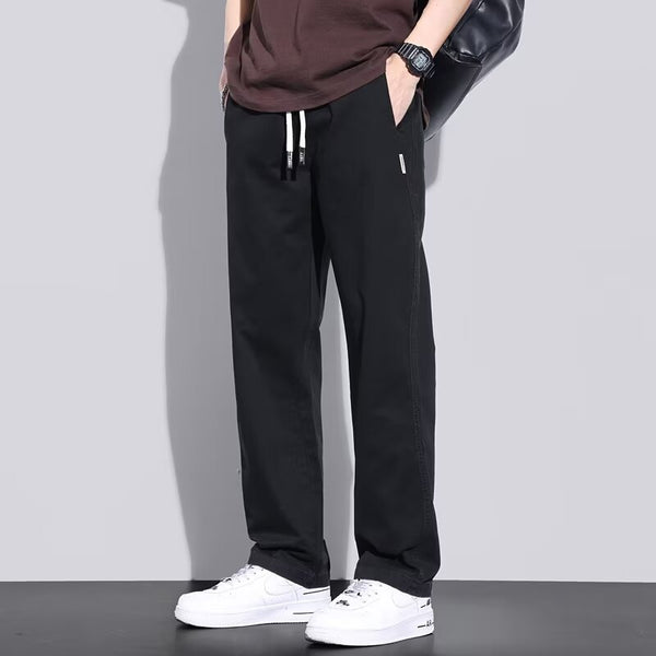 Pantalones de Trabajo Vintage Holgados para Hombre - Estilo Casual Americano