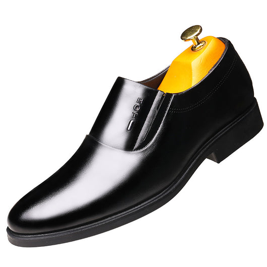 Zapatos de Vestir Elevadores 6cm Punta Fina Cuero Genuino Hombre - Image 3