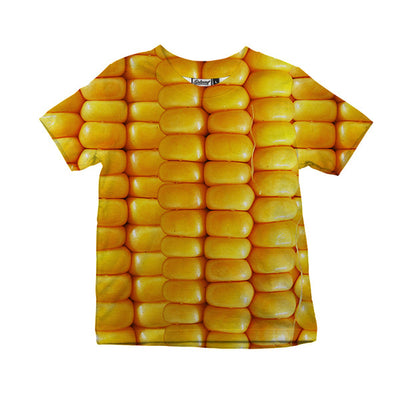 Camiseta Infantil Estampado Digital Personajes Animados Manga Corta - Image 3