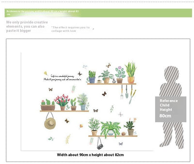 Adhesivos Decorativos de Plantas para Pared - Removibles y Reutilizables - Image 6