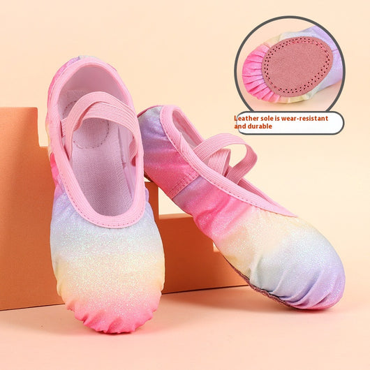 Zapatos de Práctica Arcoíris sin Cordones con Suela Suave para Niños - Image 4