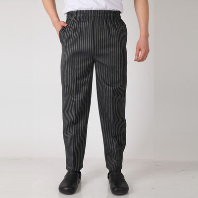 Pantalones Negros con Rayas y Stretch Total - Image 9
