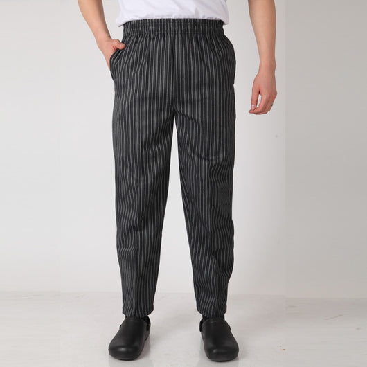 Pantalones Negros con Rayas y Stretch Total - Image 9