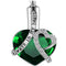 Perfume Bottle Pendant Verde