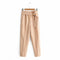 Pantalones con Hebilla Cuadrada