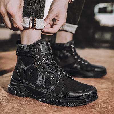 Botas Tácticas Camuflaje Impermeables para Hombre - Image 16