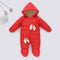 Conejo De Bolsillo Rojo Grande, Talla Mediana, 10 Meses