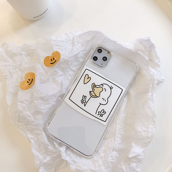 Funda para Celular con Diseño de Patito Adorable