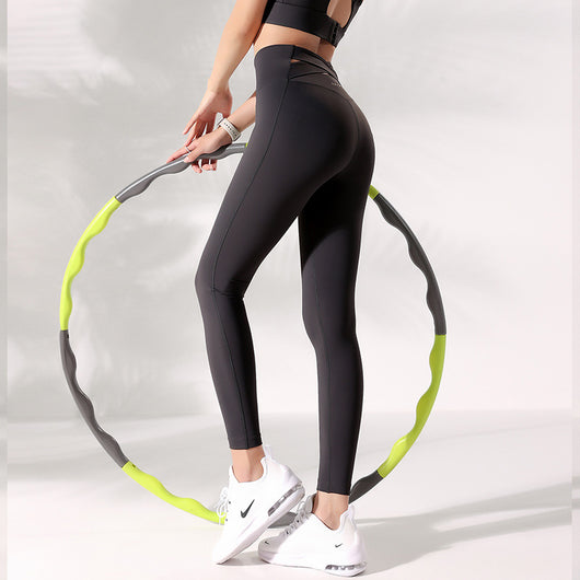 Pantalones Deportivos Ajustados para Correr con Espalda Cruzada - Image 11
