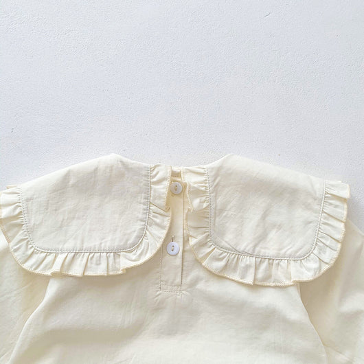 Vestido para Bebé Niña con Solapa y Flores Rotas - Image 15
