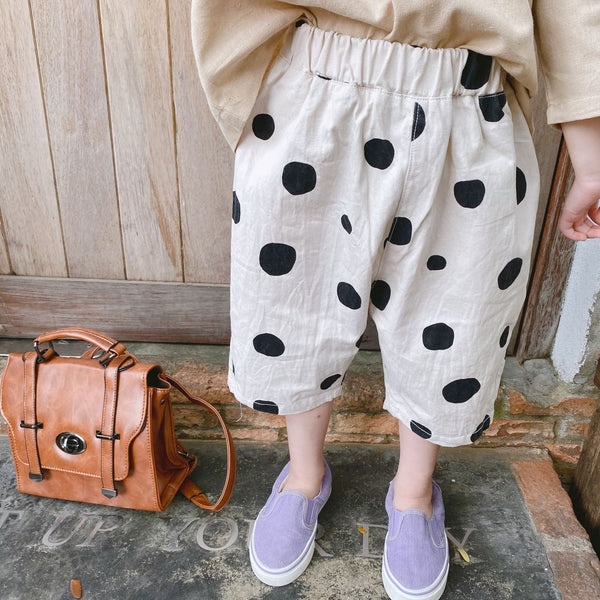 Pantalones Infantiles con Lunares Coloridos