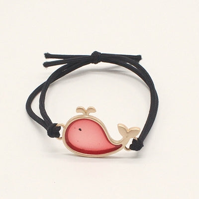 Estuche de Cuero para Accesorios de Cabello con Bandas Elásticas - Image 2