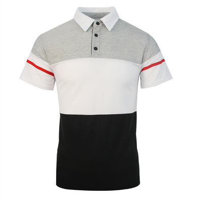 Polo Shirt Bicolor con Costuras Contrastantes para Hombre - Image 12