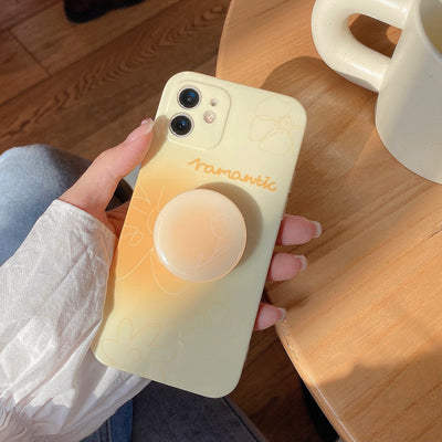 Funda Compatible para iPhone 12 Pro Max, XS, XR y 8 Plus con Diseño de Flores y Soporte Integrado - Image 3