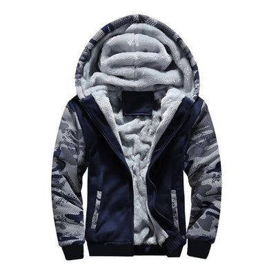 Sudadera Canguro Gruesa con Capucha - Abrigo Casual Cálido para Hombre - Image 7