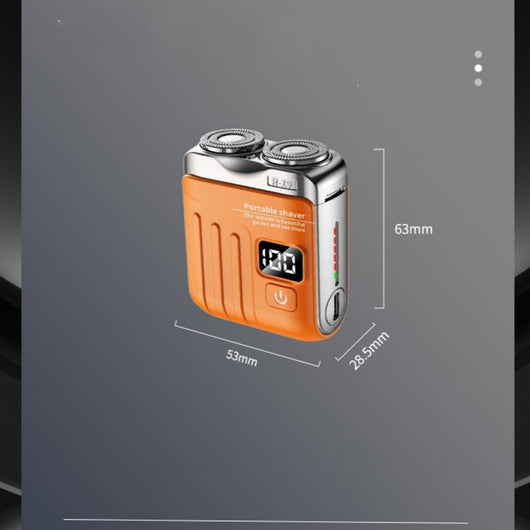 Afeitadora Eléctrica de Doble Cabezal con Pantalla Digital y Tecnología Magnética - Image 4