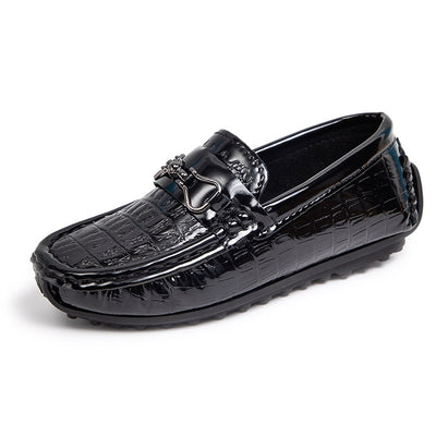 Zapatos de Cuero Estilo Británico para Niños Step On - Image 2