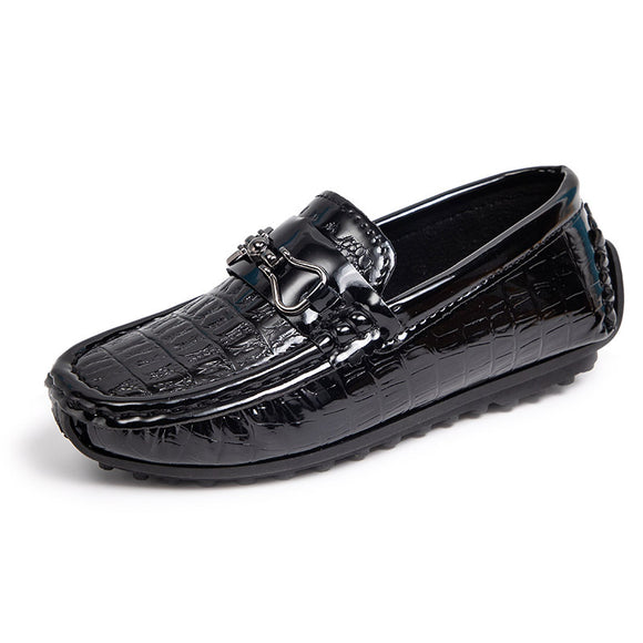 Zapatos de Cuero Estilo Británico para Niños Step On