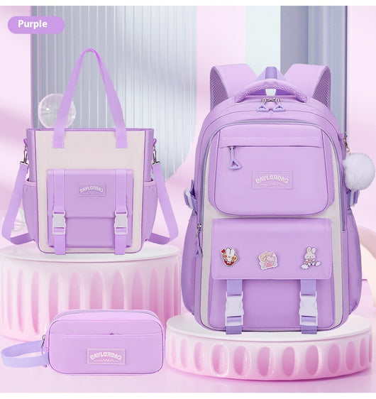 Mochila Escolar de Gran Capacidad Ergonómica para Niños - Image 47