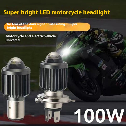 Faro Doble LED Amarillo y Blanco para Motocicleta y Auto Eléctrico con Lente - Image 7