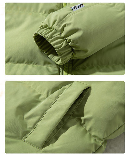 Abrigo de Cuello Alto para Parejas - Chaqueta Térmica Gruesa y Acolchada Unisex - Image 13