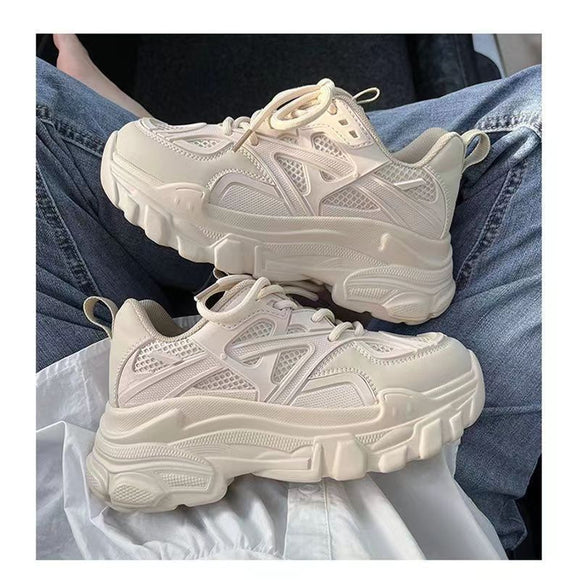 Zapatillas Deportivas Elevadoras para Mujer con Suela Gruesa - Juego Completo