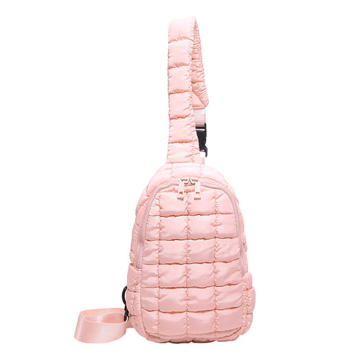 Bolsa Crossbody Acolchada Diamante para Mujer - Diseño Plisado Cloud - Image 7