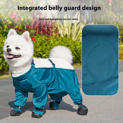 Traje Protector Antipolvo para Mascotas con Pañal Integrado - Image 3