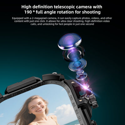 Reloj Inteligente APPLLP 7 MAX con Pantalla Amplia, WiFi y Cámara Extraíble - Image 3