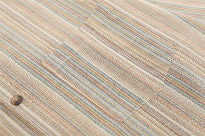 Cardigan Holgado a Rayas Verticales - Camisa Casual Trendy de Manga Larga - Image 10