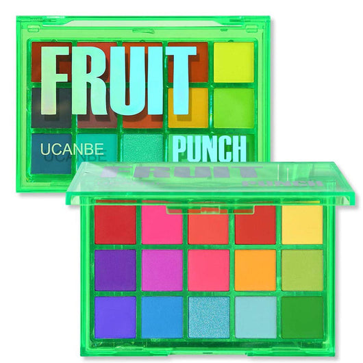 Paleta de Sombras Ojos 15 Colores Champagne Perlado y Mate