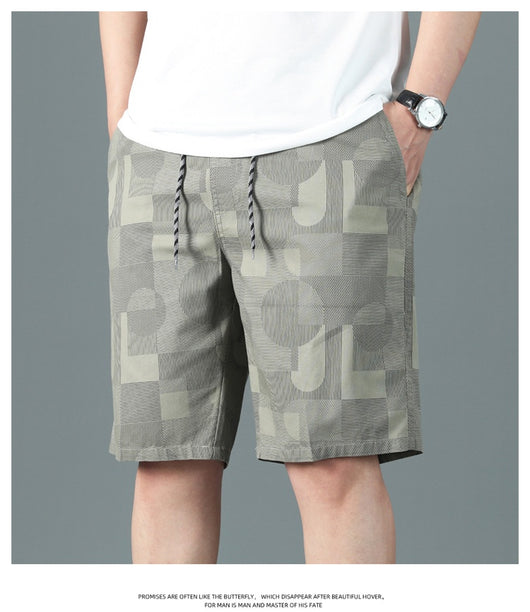 Pantalones Cortos Impresos Casuales de Moda Ligera - Image 17
