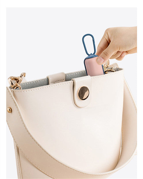 Dispensador Portátil de Bolsas para Desechos de Mascotas