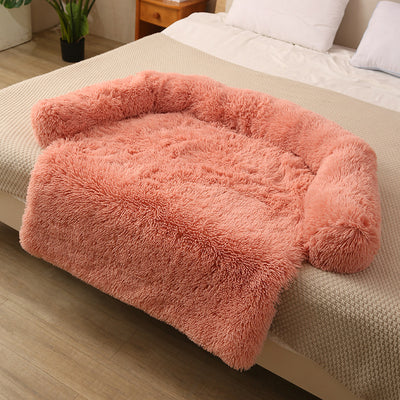 Cama Térmica de Felpa para Perros - Cojín Sofá Invierno - Image 5